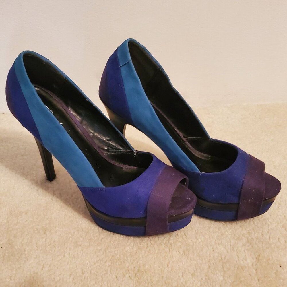 Paprika Tricolored Stilettos